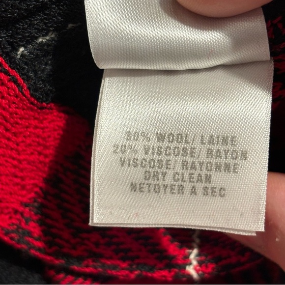 ST. JOHN Sz 10 80% Wool 20% Viscose Unlined Pleated Plaid Zip Above Knee Skirt - Picture 8 of 10